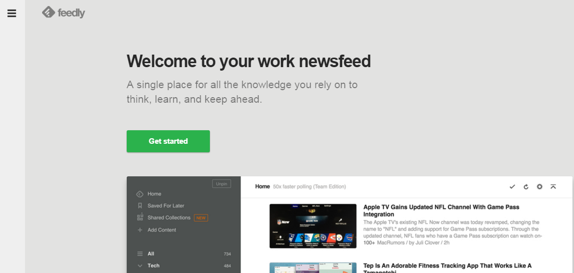 Powerful Social Media Tools for Small Business feedly