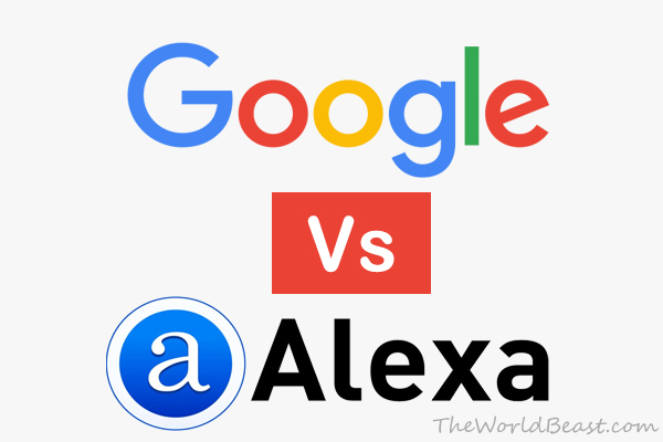 Alexa Rank VS Google Page Rank