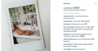 Kate Hudson Bares Her Bottom to Entice Nick Jonas Instagram