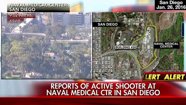 San Diego Shooting Turned Out To Be A False Alarm
