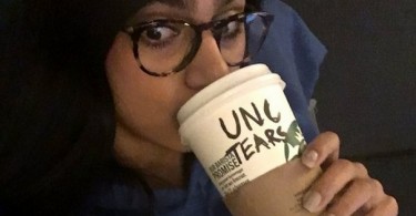 Eric Ebron and Mia Khalifa in a row over UNC in championship game