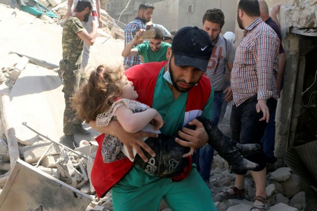 Airstrikes in Syria Aleppo Targets Civilians