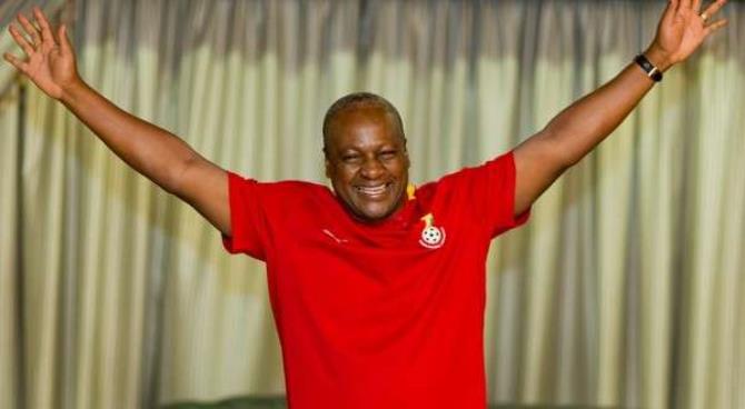 Ghana’s President Will Play in Vodafone Unity Match