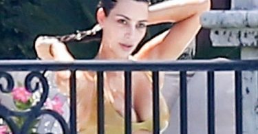 Kim Kardashian sizzles in Wet Bikini