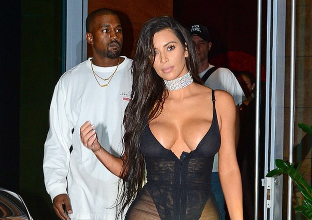 Kim Kardashian stuns onlookers in sheer lingerie