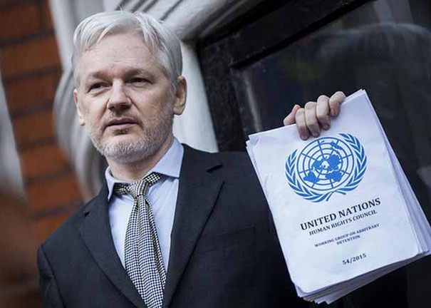 Reasons behind cancellation of WikiLeaks founder address