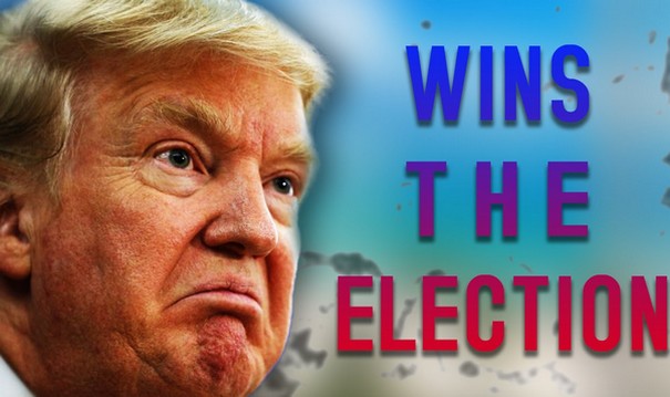 Donald Trump wins