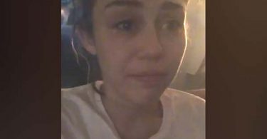 Miley Cyrus posts tearful speech