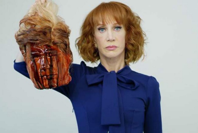 Kathy Griffin feud over Trump beheading photo