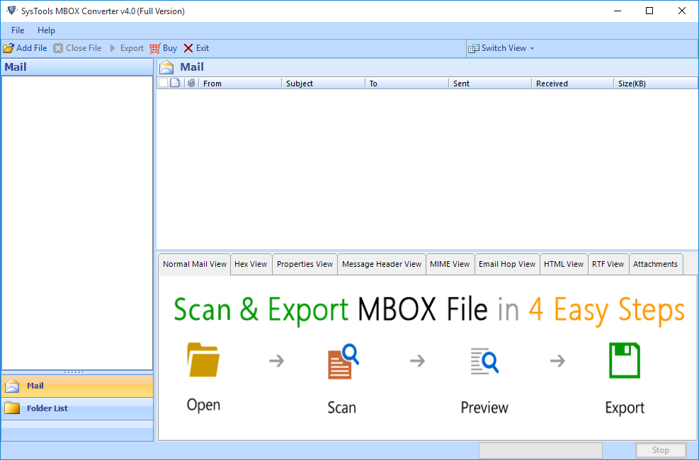 convert mbox files to outlook pst