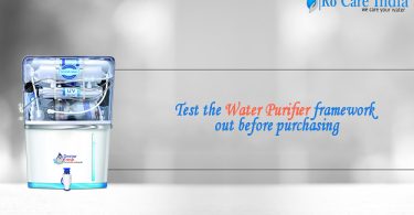 Test the water purifier framework
