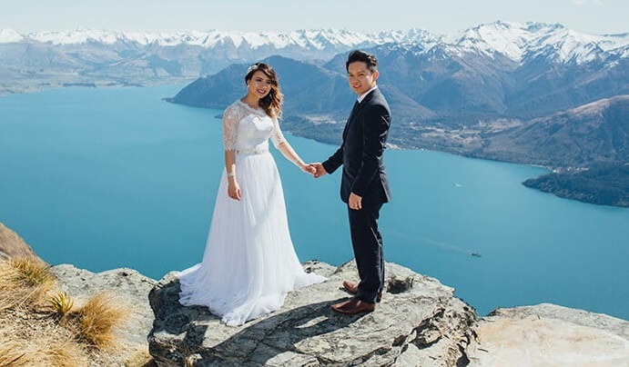 Pre Wedding Photoshoot at Serene New Zealand