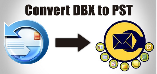 Convert DBX file to PST migrator