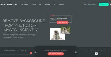 Remove background from any image