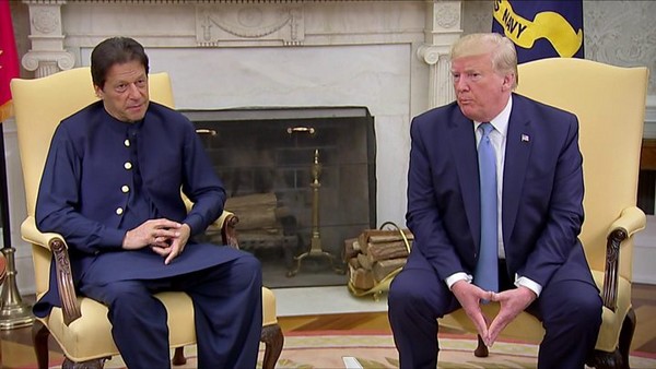 Trump Imran Khan Meeting