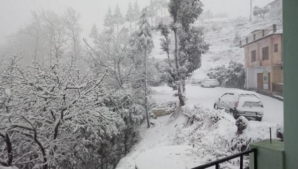 Nainital Snowfall