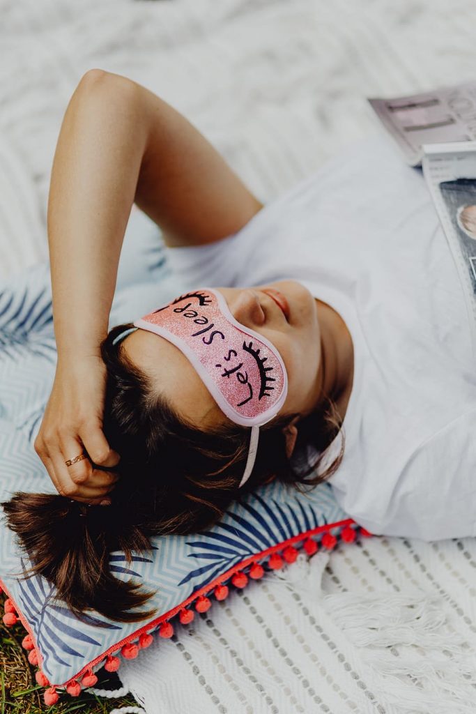 silk eye mask for sleeping