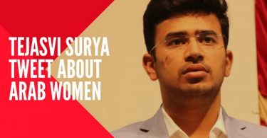Tejasvi Surya remarks against Arab women
