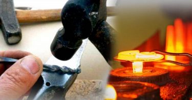 What is cold forging and hot forging