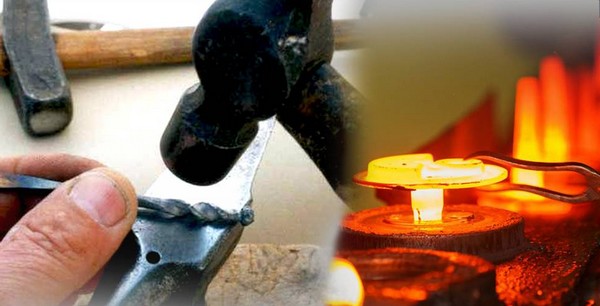 What is cold forging and hot forging