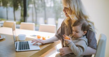 Work from home with toddlers