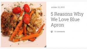 Blue Apron’s products