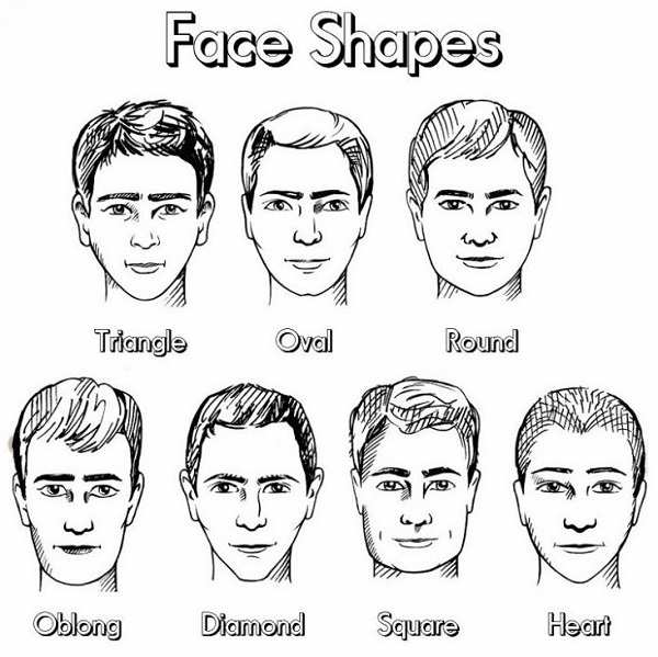 face shape hairstyle