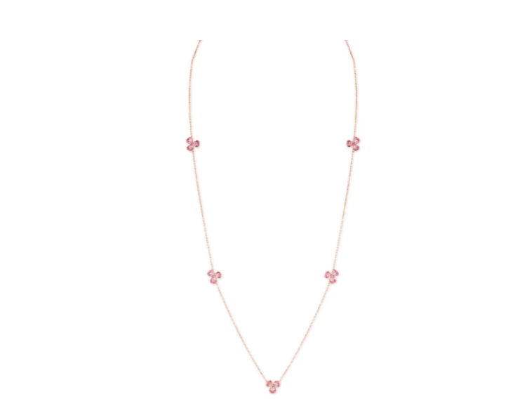 Floral Gold Yard Chain