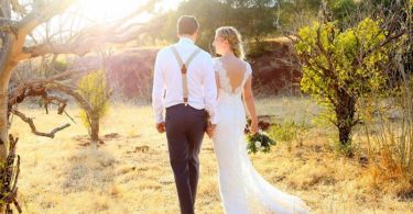 Desert wedding