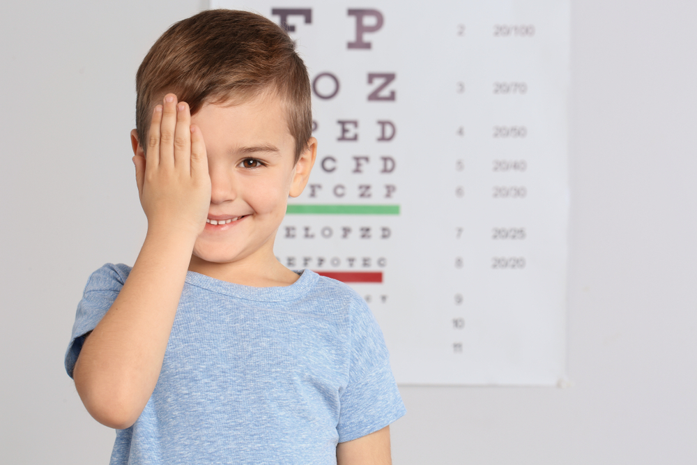 Children eye test