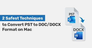 convert PST to DOC format