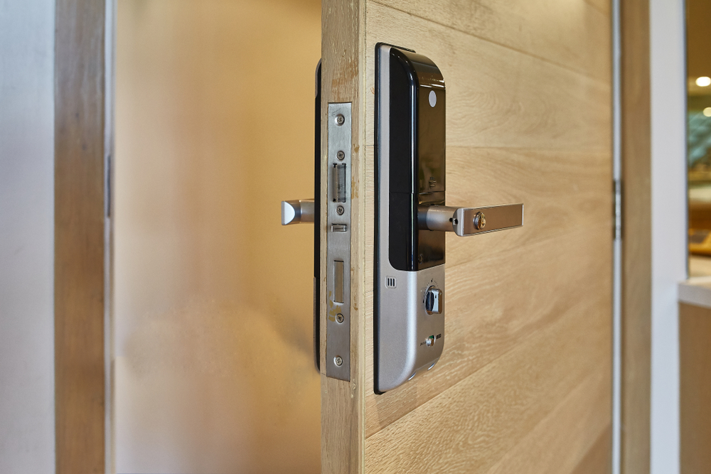 Digital lock door
