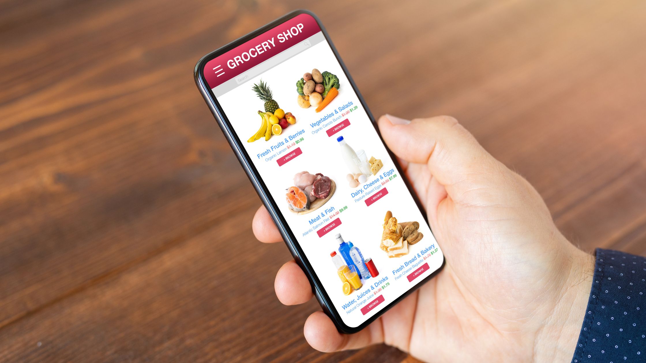 Grocery App Development Services