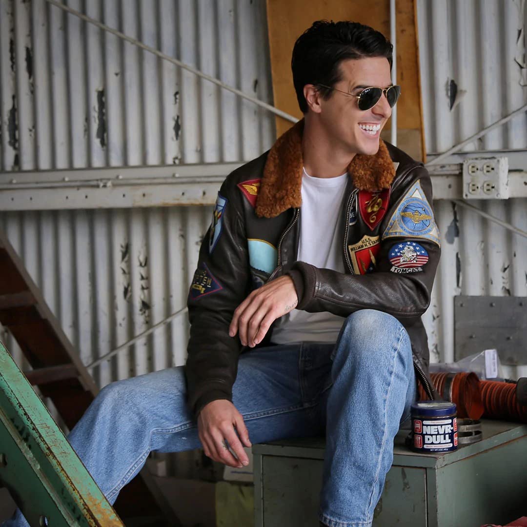 Tom Cruise g1 bomber leather jacket