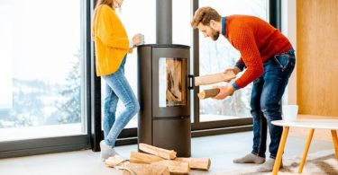 double sided wood heaters