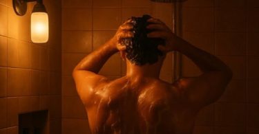 dark showering sleep hack