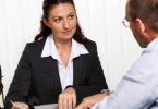 Australian lawyer explaining legal rights to client