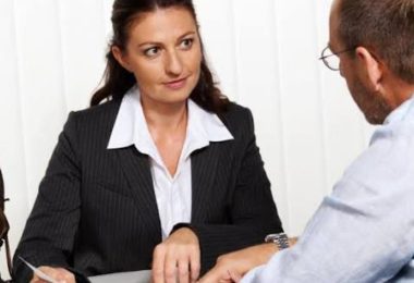 Australian lawyer explaining legal rights to client