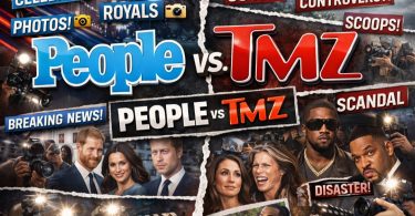 People vs TMZ keyword clusters SEO comparison