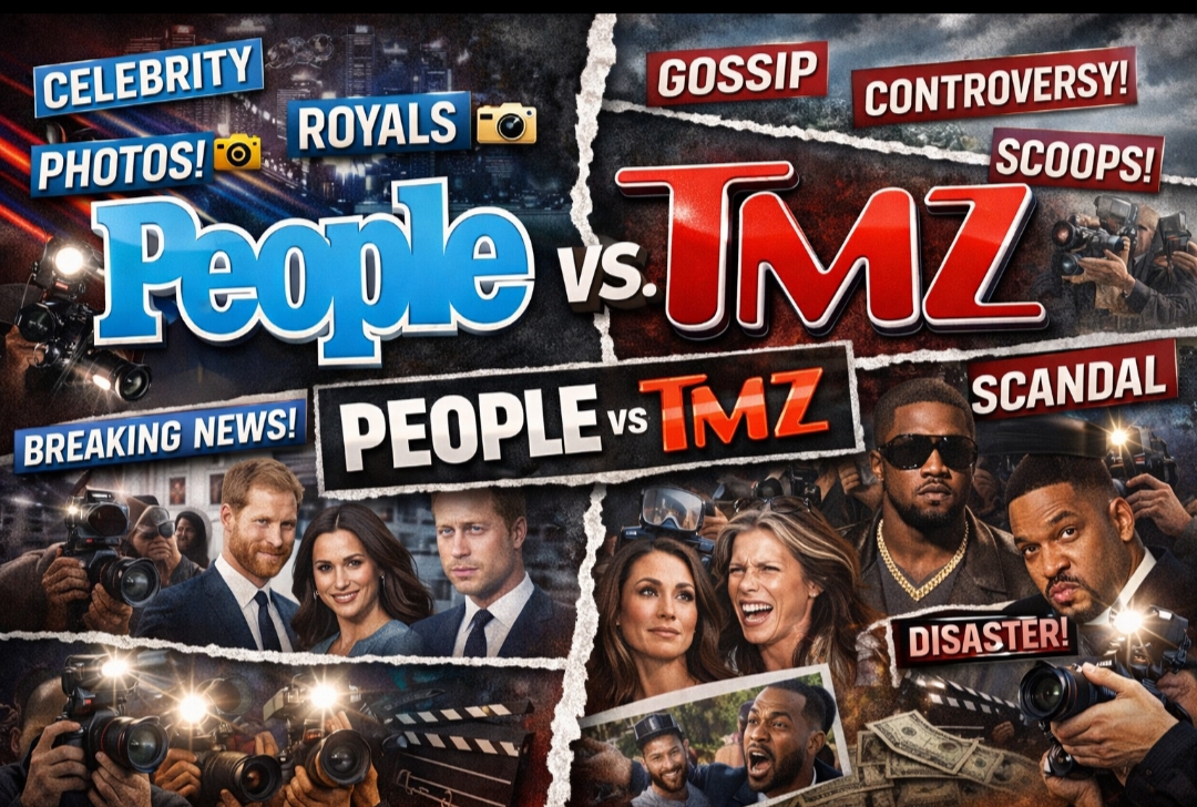 People vs TMZ keyword clusters SEO comparison