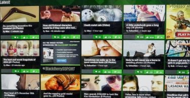 theChive app home screen showing meme galleries