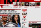 TMZ celebrity news website home