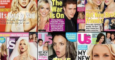 Us Weekly magazine cover celebrity news