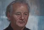 Bill Murray smiling during interview