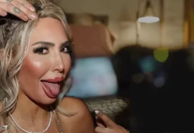 Farrah Abraham posing for an Instagram post