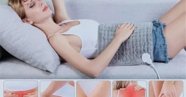 Heating pads improve blood flow and muscle relaxation