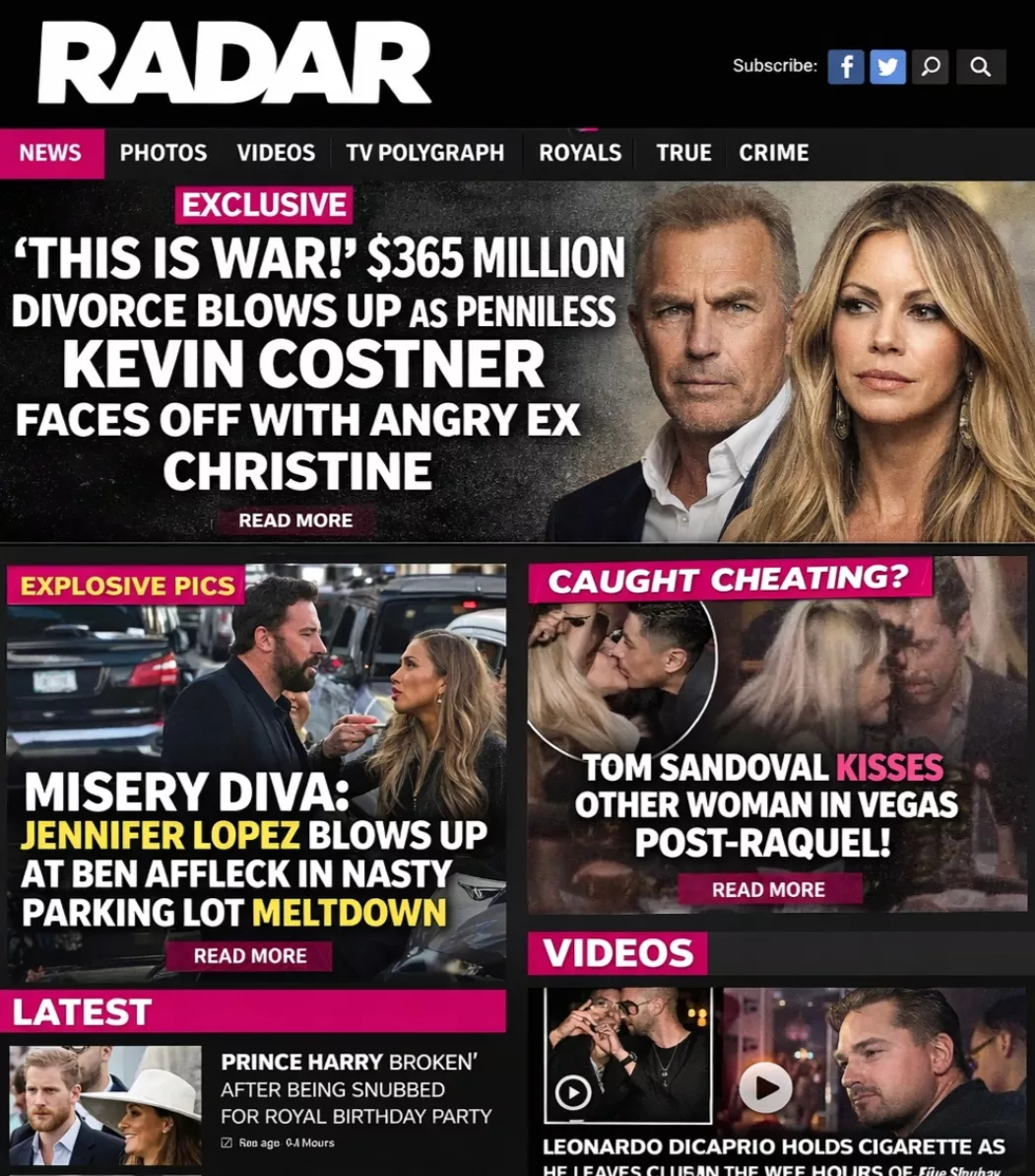RadarOnline latest celebrity and entertainment news