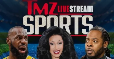 TMZ Sports hosts discussing breaking sports news