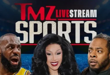 TMZ Sports hosts discussing breaking sports news