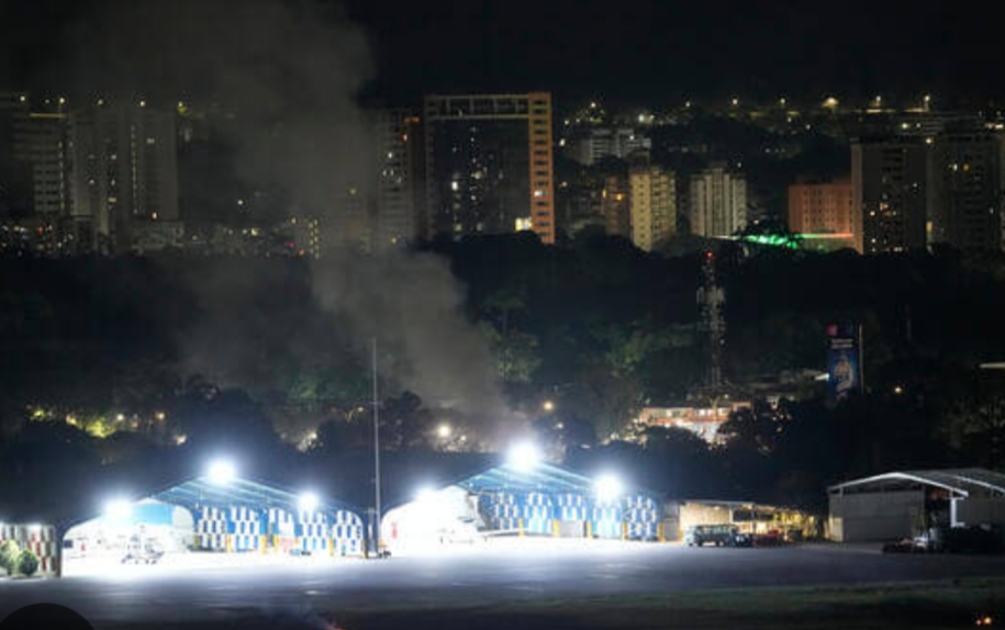us strikes venezuela caracas